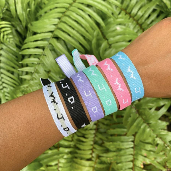 Wristband logo