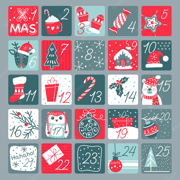 Advent calendar logo
