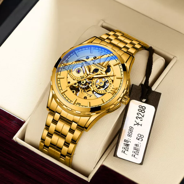 Automatic watch logo