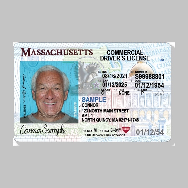 Commercial driver's license logo