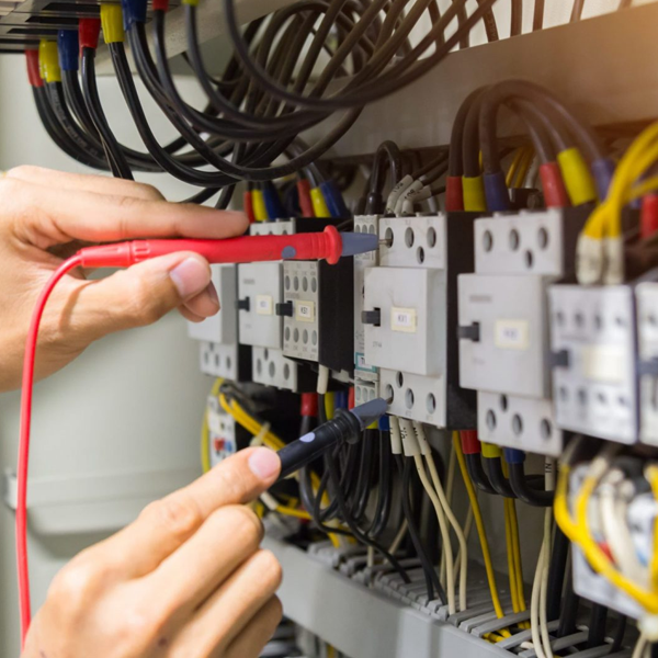 Electrical wiring logo