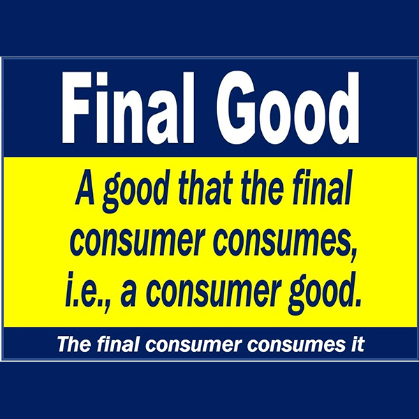 Final good logo
