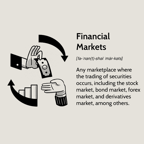 Financial market logo