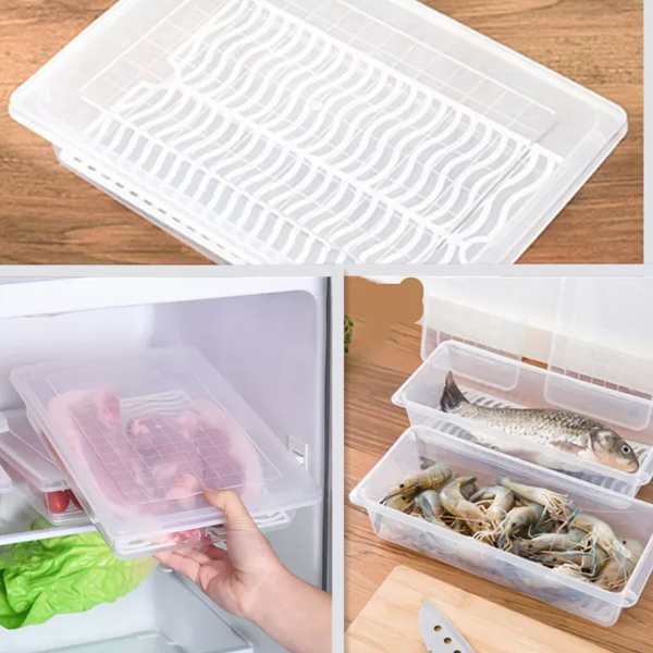 Food storage container logo