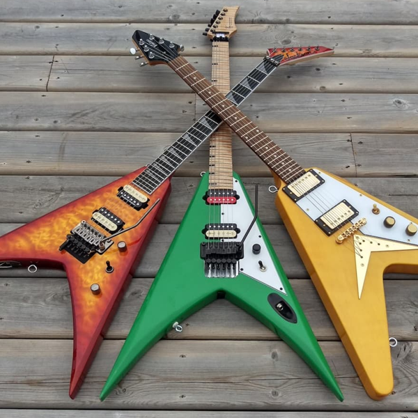Heavy metal guitar