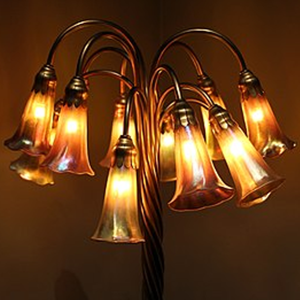 Light fixture logo