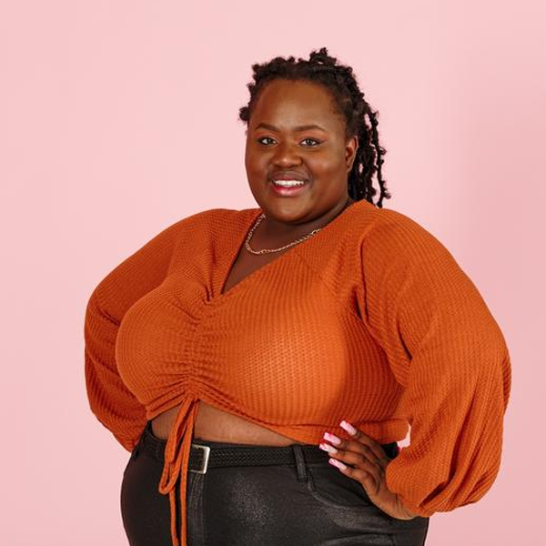 Plus-size model logo