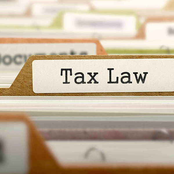 Tax law logo