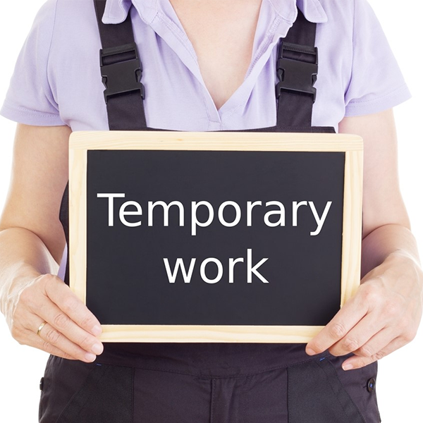 Temporary work logo