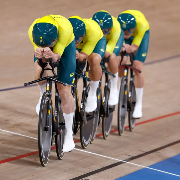 Track cycling logo