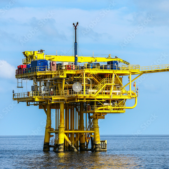 Offshore construction logo