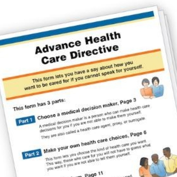 Advance health care directive