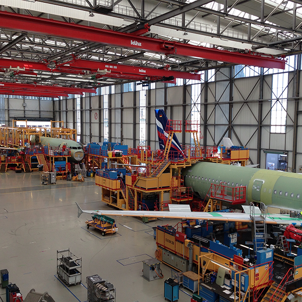 Aerospace manufacturer logo
