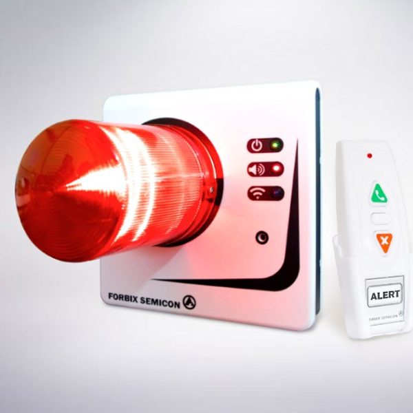 Alarm device logo