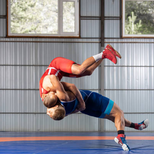 Amateur wrestling logo