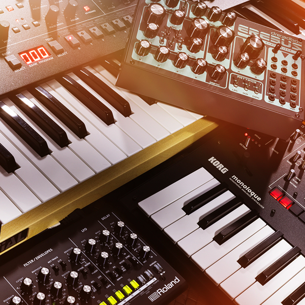 Analog synthesizer logo