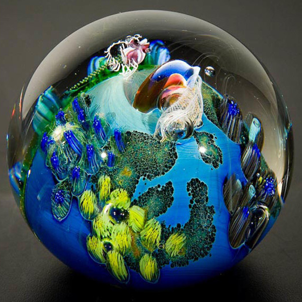 Art glass logo
