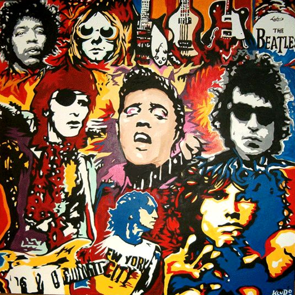 Art rock logo