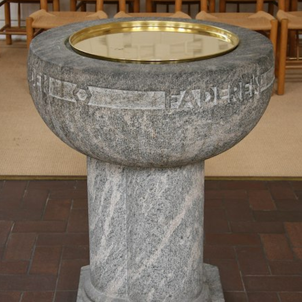 Baptismal font logo