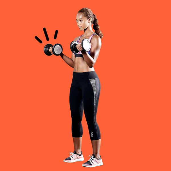 Biceps curl logo