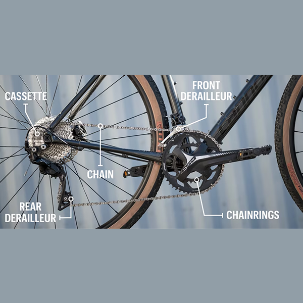 Bicycle gearing logo