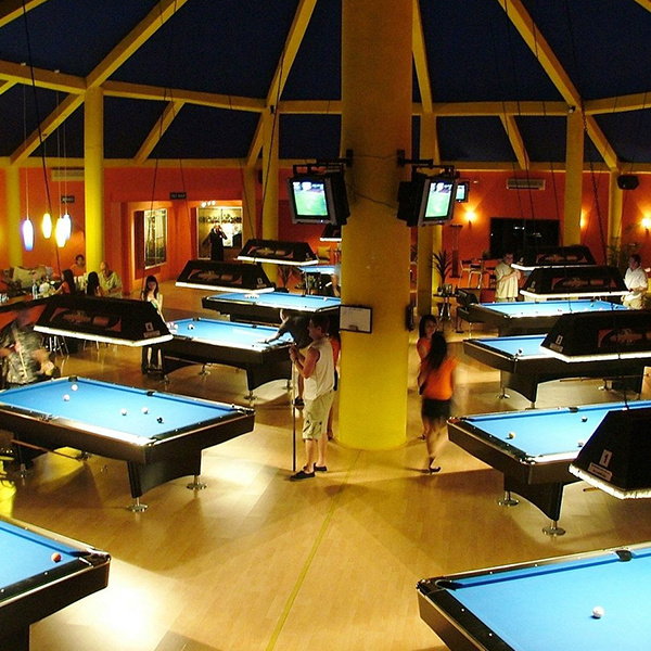 Billiard hall logo