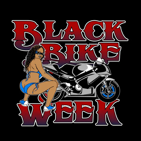 Black Bike Week logo