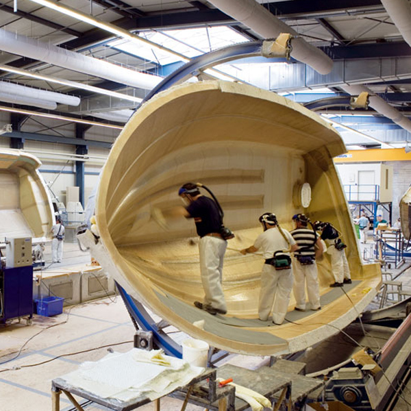 Boat building logo