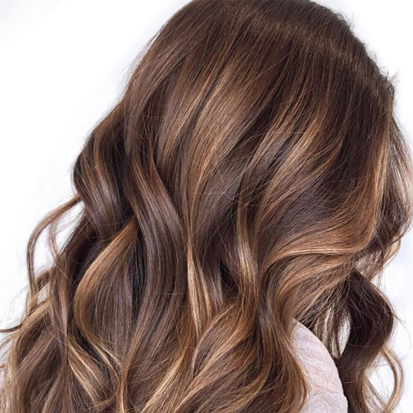 Brown hair