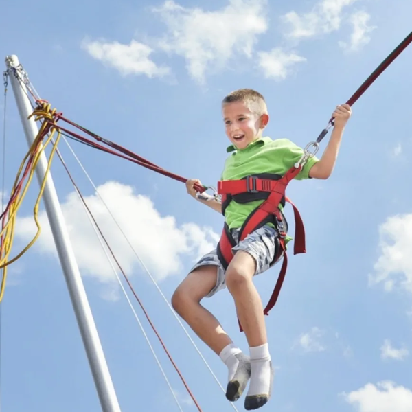 Bungee trampoline logo