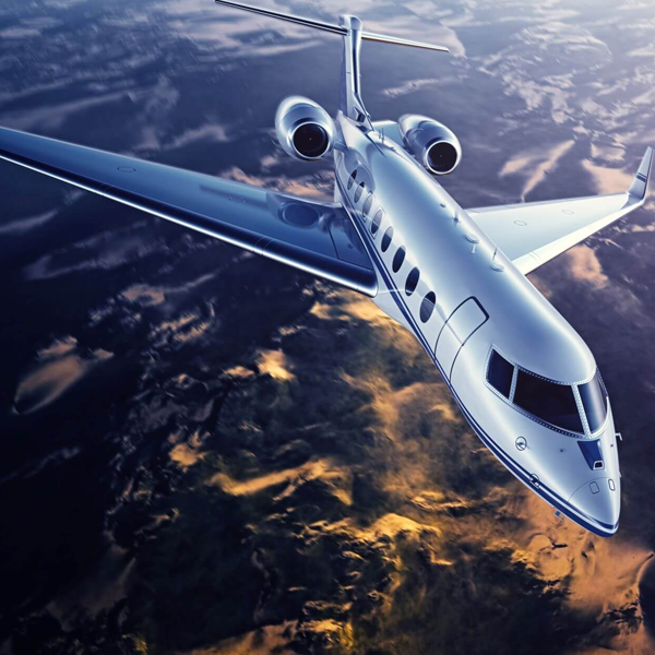 Business jet logo