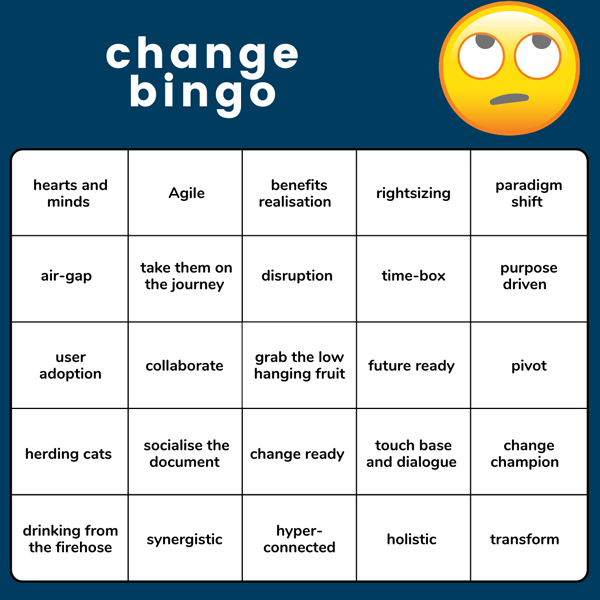 Buzzword bingo