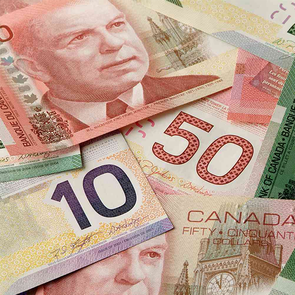 Canadian dollar logo