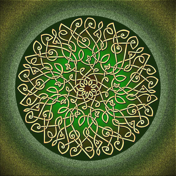 Celtic art logo