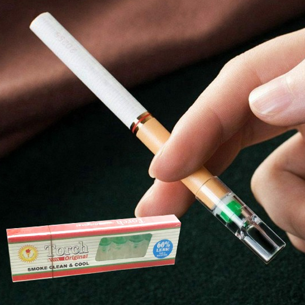 Cigarette holder logo