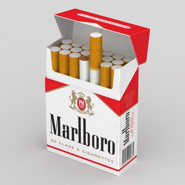 Cigarette pack logo