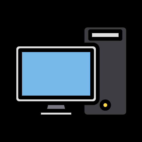 Computer icon logo
