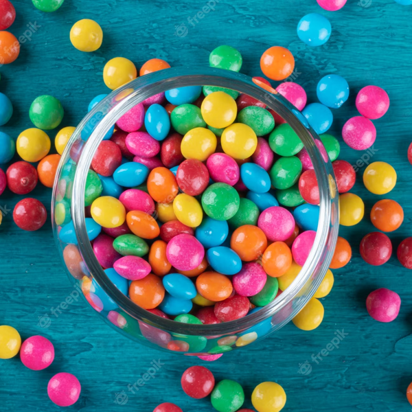 Confetti candy