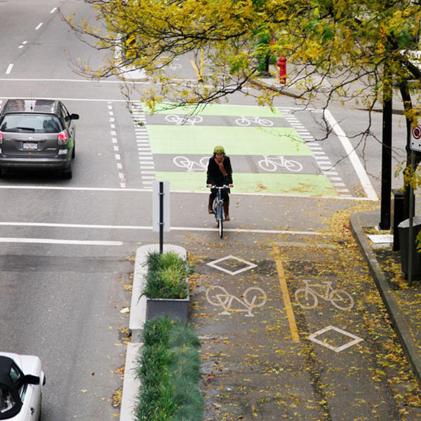 Cycling infrastructure logo