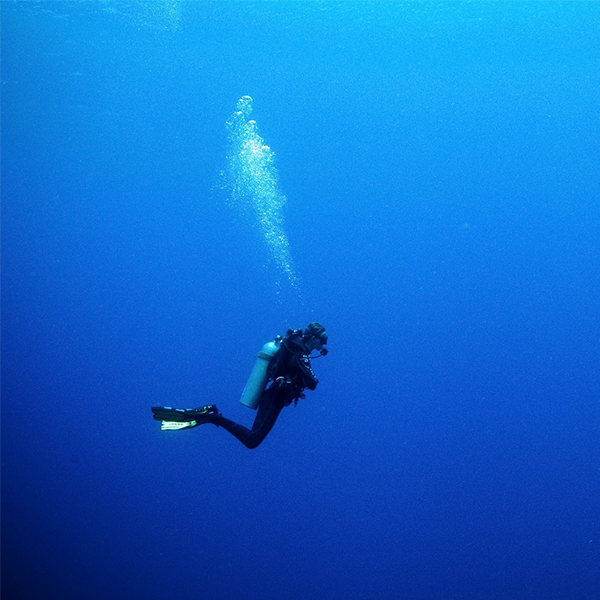 Deep diving logo