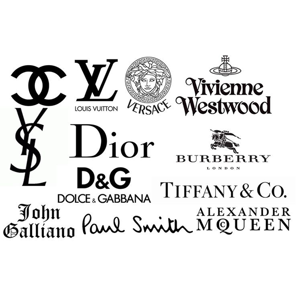 Designer label logo