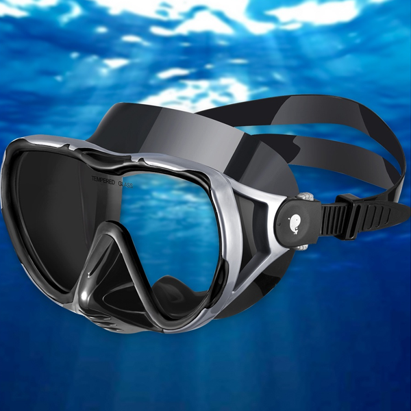 Diving mask logo