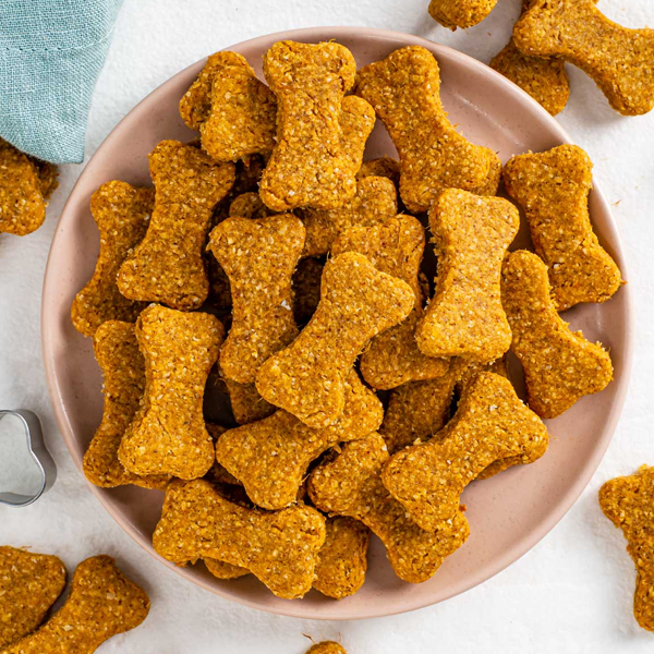 Dog biscuit logo