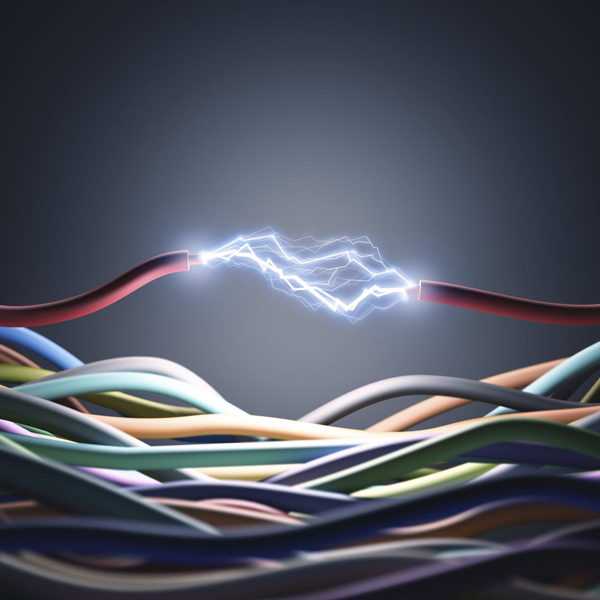 Electrical conductor logo