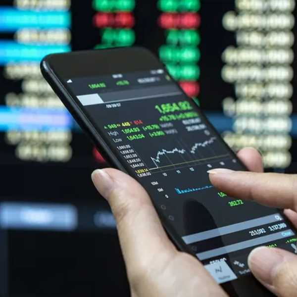 Electronic trading logo