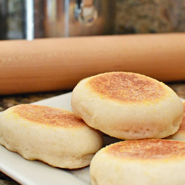 English muffin logo