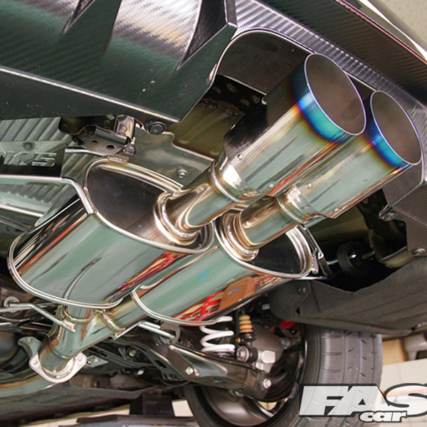 Exhaust system logo