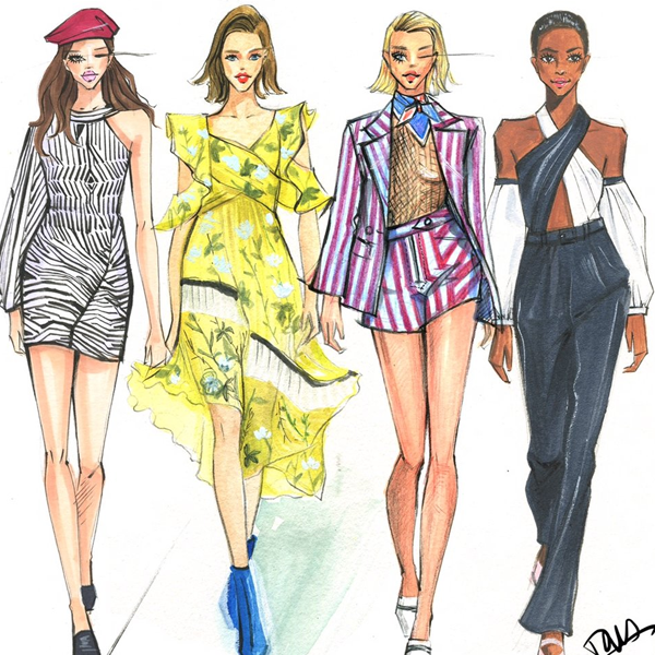 Fashion illustration