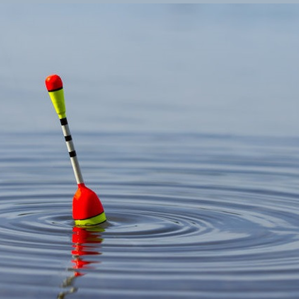 Fishing float logo