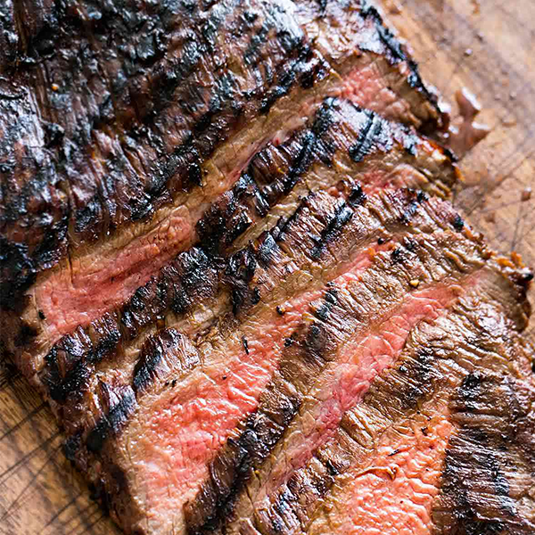 Flank steak logo